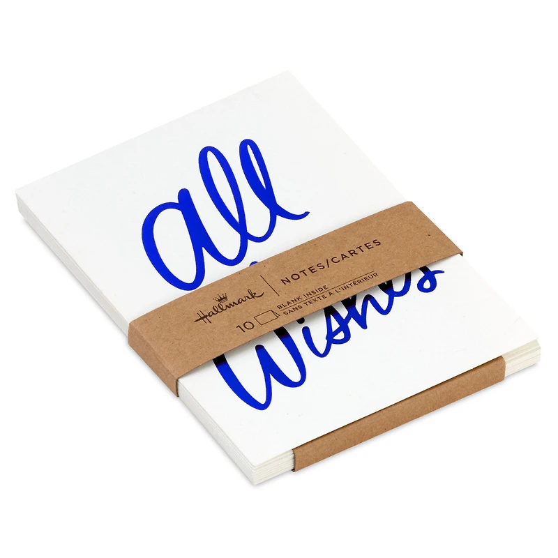 All the Wishes Blank Notes, Pack of 10 for only USD 5.00 | Hallmark