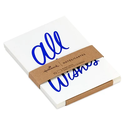 All the Wishes Blank Notes, Pack of 10 for only USD 5.00 | Hallmark