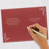 Smiles, Stories and Love Christmas Card for Son for only USD 5.59 | Hallmark