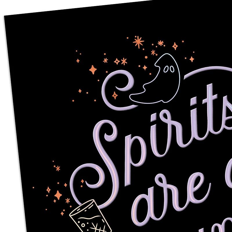 Cocktails and Ghosts Halloween Card for only USD 3.99 | Hallmark