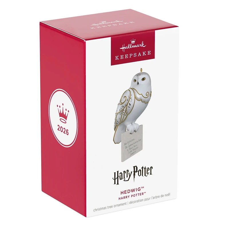 Harry Potter™ Hedwig™ With Letter Ornament for only USD 26.99 | Hallmark