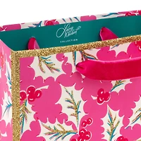 5.5" Lacey Chabert Collection Jolly Holly on Pink Small Christmas Gift Bag for only USD 3.99 | Hallmark