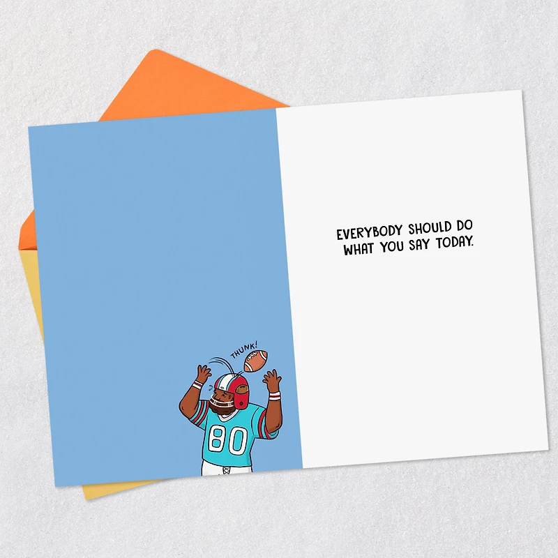 Everybody Should Do What You Say Funny Birthday Card for Him for only USD 3.99 | Hallmark