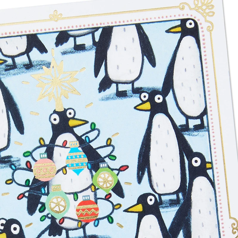 One-of-a-Kind Penguin Funny Christmas Card for only USD 4.49 | Hallmark