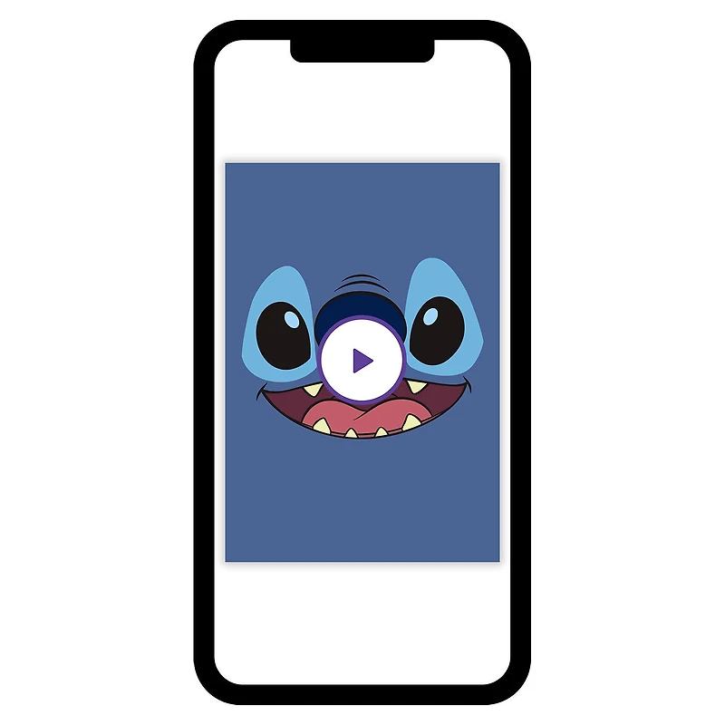 Disney Lilo & Stitch Cute Face Custom Card for only USD 4.99 | Hallmark