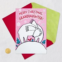 Love You to the North Pole and Back Christmas Card for Granddaughter for only USD 3.59 | Hallmark