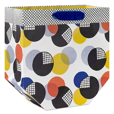 10.3" Vintage Patterned Circles Large Gift Bag for only USD 4.99 | Hallmark