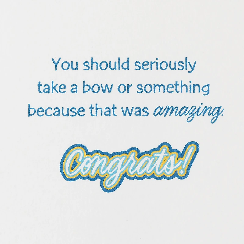 Holy Crap! Congratulations Card for only USD 4.59 | Hallmark