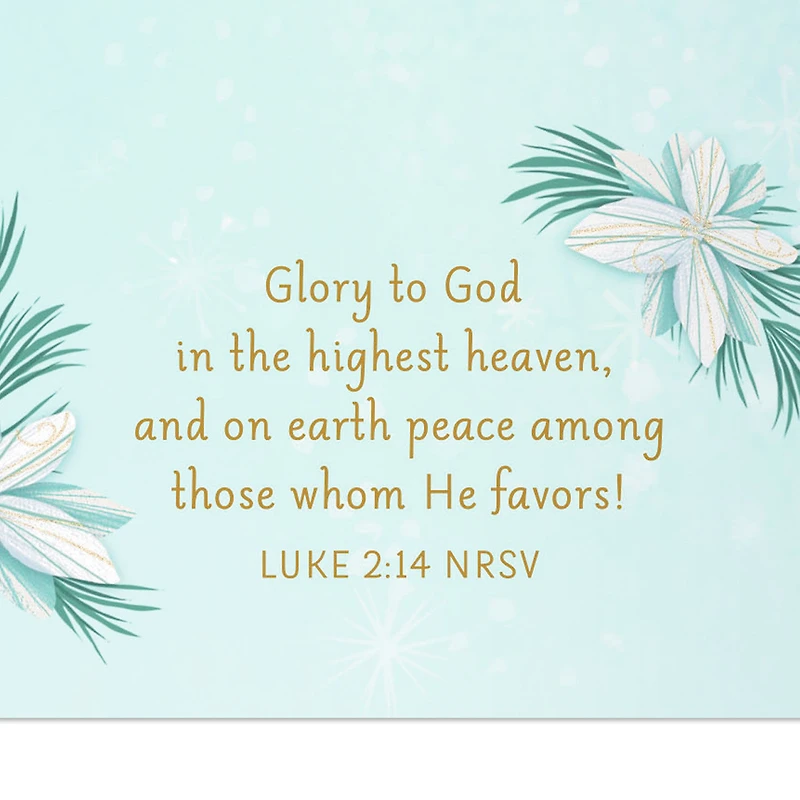 May God Bless Your Holidays Religious Christmas Card for only USD 2.99 | Hallmark