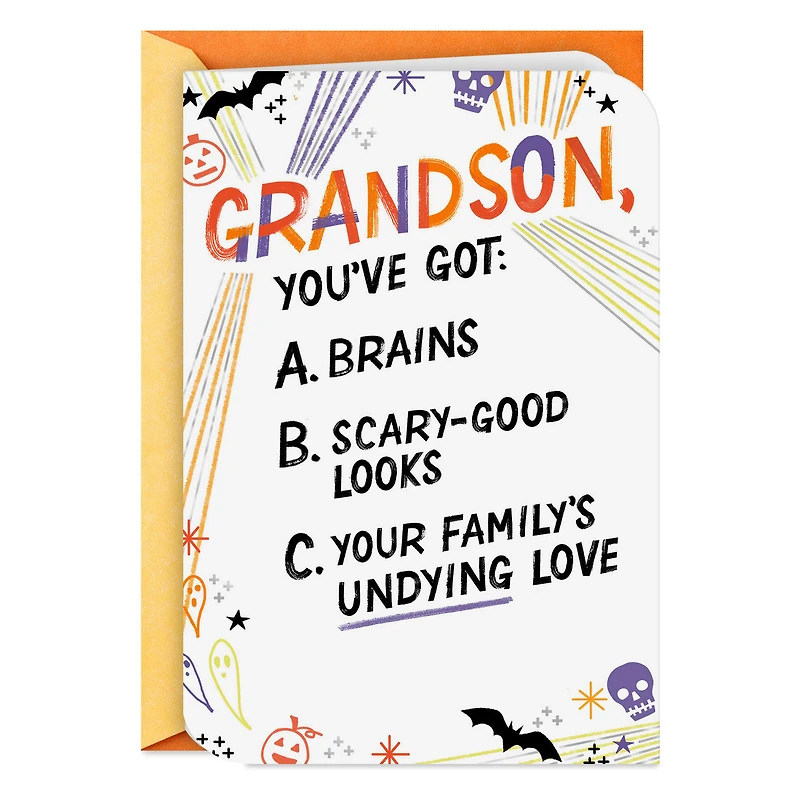 Halloween Quiz Halloween Card for Grandson for only USD 3.59 | Hallmark