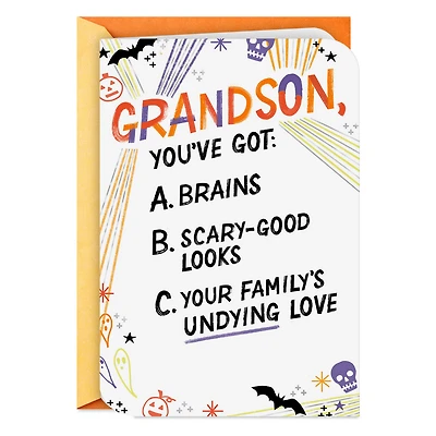 Halloween Quiz Halloween Card for Grandson for only USD 3.59 | Hallmark