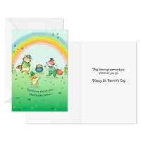 Rainbows and Shamrocks St. Patrick's Day Cards, Pack of 6 for only USD 5.99 | Hallmark