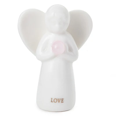 Rose Quartz Angel of Love Mini Angel Figurine, 2" for only USD 8.99 | Hallmark