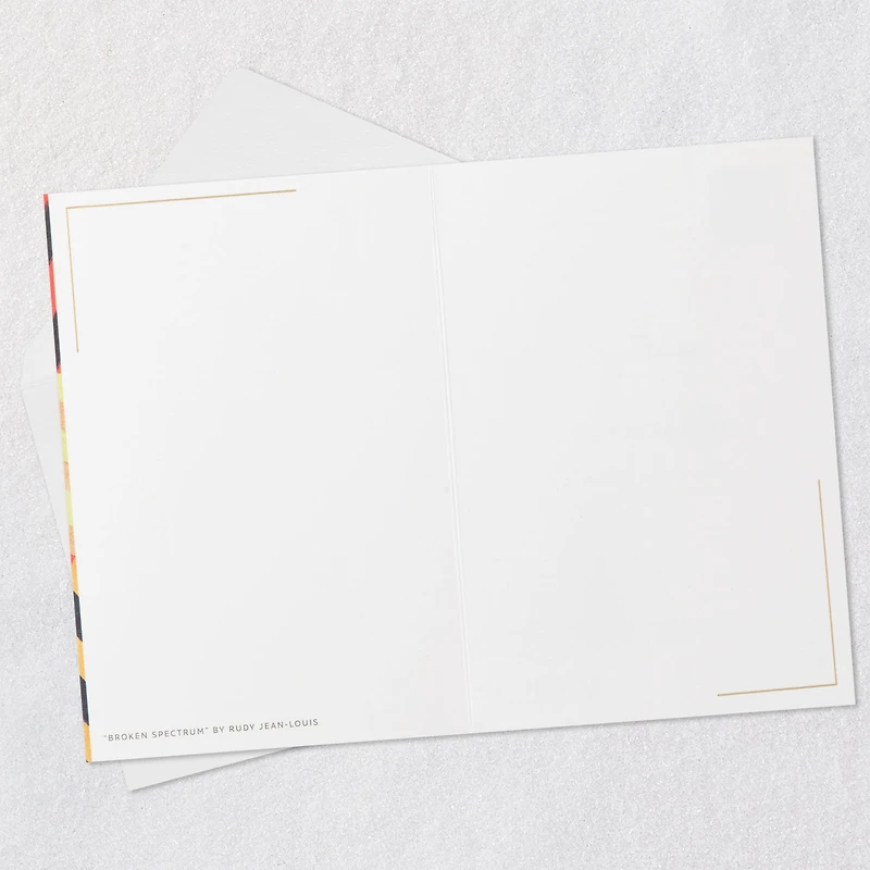 ArtLifting Broken Spectrum Blank Card for only USD 3.99 | Hallmark