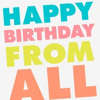 Group Gift Funny Birthday Card From Us for only USD 3.99 | Hallmark