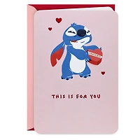 Disney Stitch My Favorite Human Funny Valentine's Day Card for only USD 6.59 | Hallmark