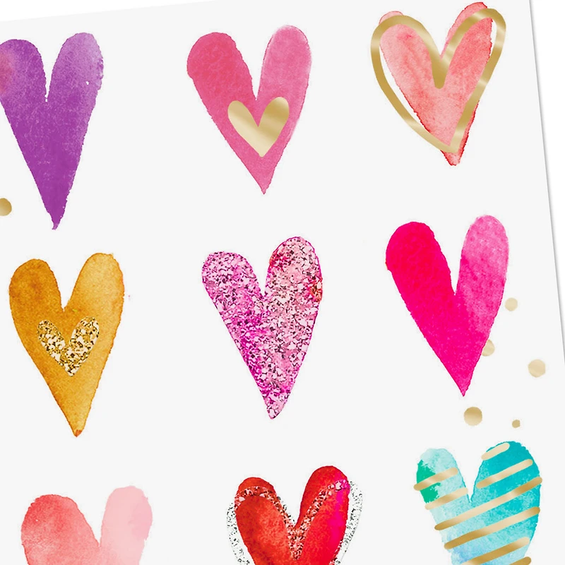 Colorful Hearts Blank Card for only USD 2.50 | Hallmark