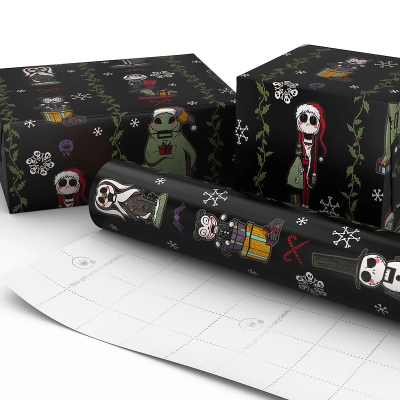Disney Tim Burton's The Nightmare Before Christmas Nutcracker Characters Jumbo Christmas Wrapping Paper Roll, 70 sq. ft. for only USD 9.99 | Hallmark