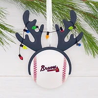 MLB Atlanta Braves™ Reindeer Baseball Hallmark Ornament for only USD 12.99 | Hallmark