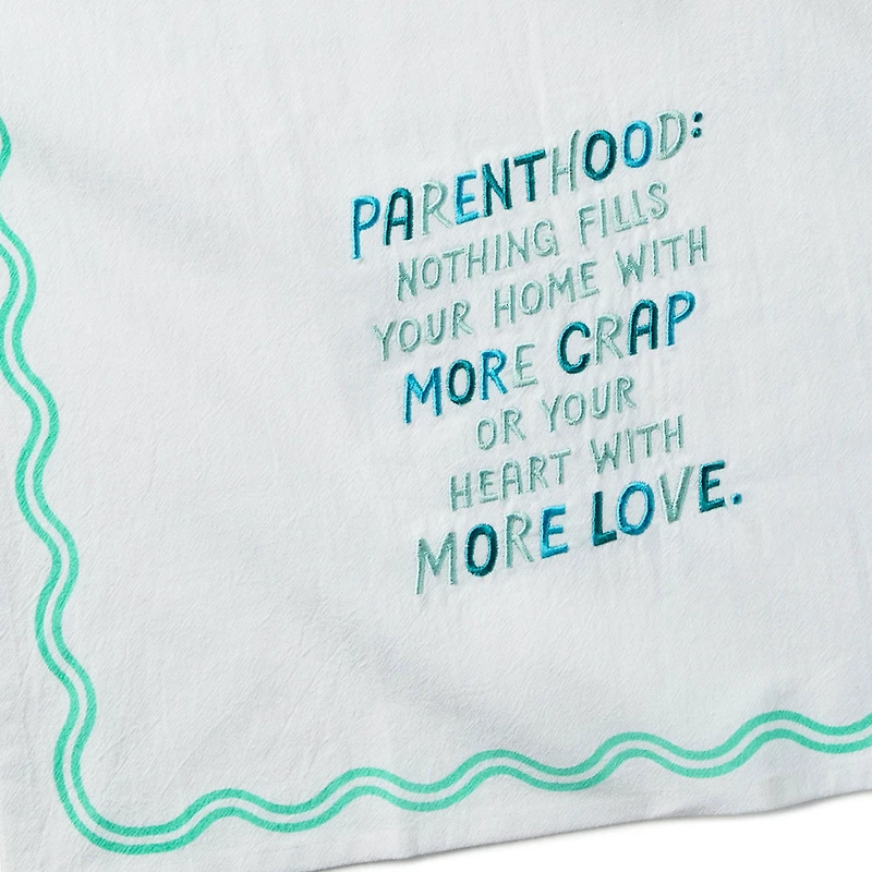 Parenthood Funny Tea Towel, 18x26 for only USD 14.99 | Hallmark