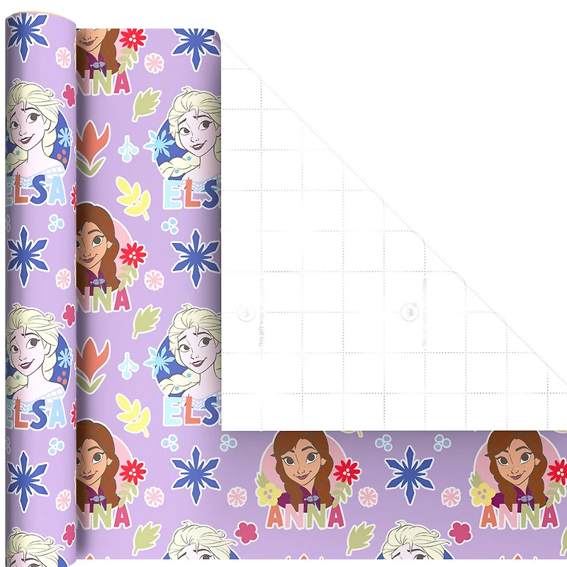Disney Frozen 3-Pack Wrapping Paper Mini Roll Bundle, 45 sq. ft. total for only USD 11.99 | Hallmark
