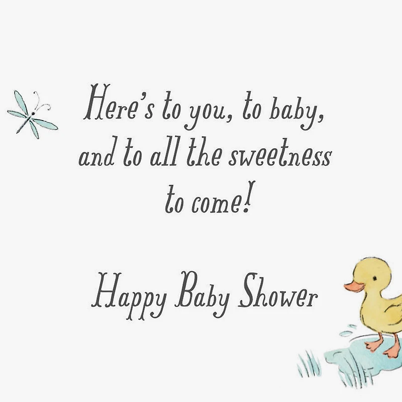 A Sprinkle of Wishes and Love Baby Shower Card for only USD 2.99 | Hallmark