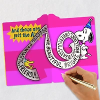 Peanuts® Snoopy Absolutely Amazing Pop-Up Birthday Card for Her for only USD 4.59 | Hallmark