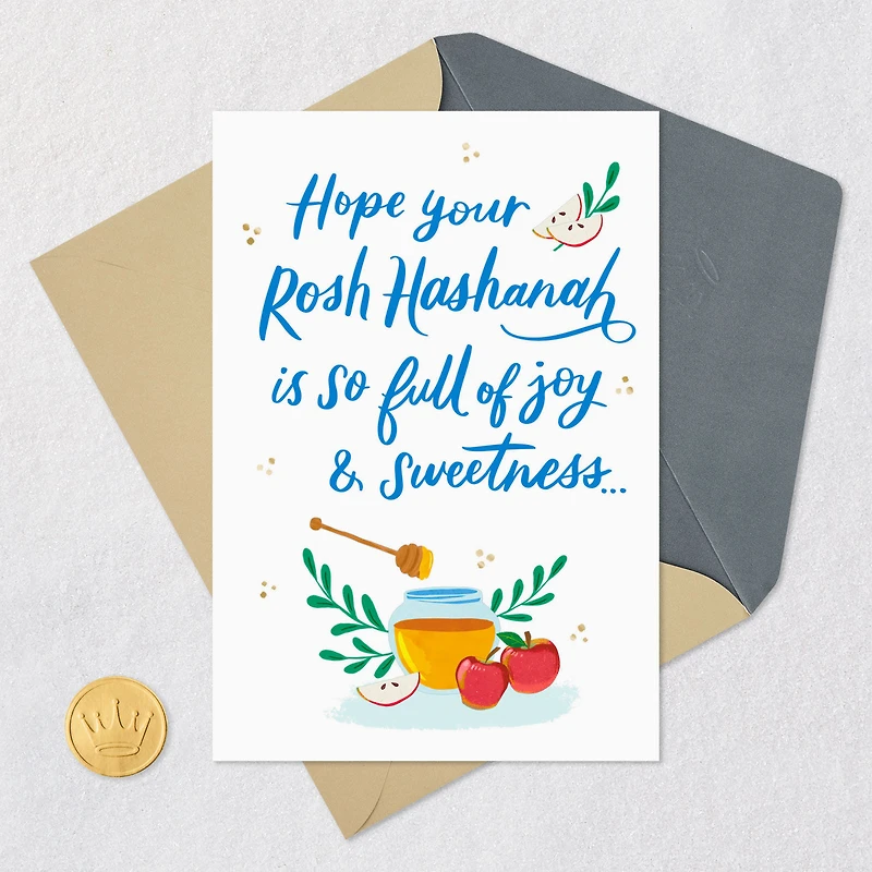 Full of Joy and Sweetness Rosh Hashanah Card for only USD 3.99 | Hallmark