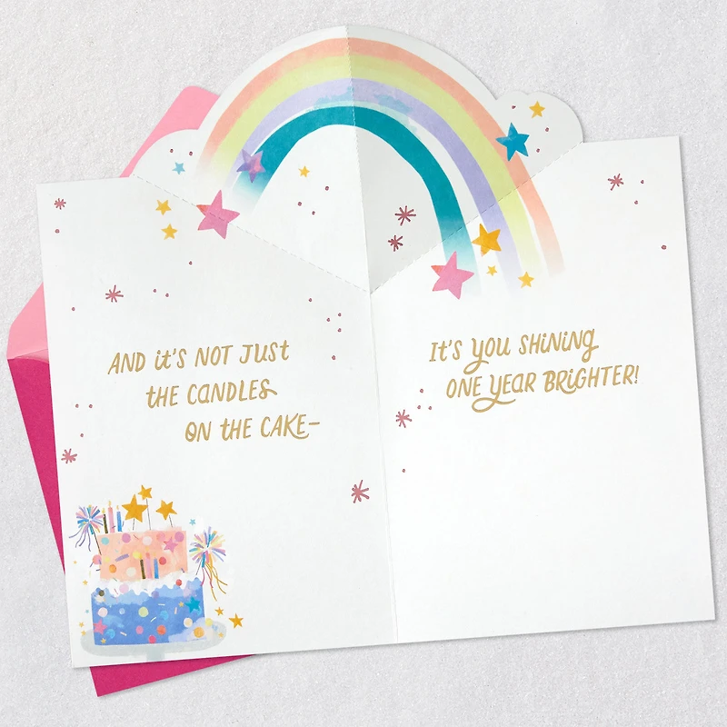 You Shine Even Brighter Pop-Up Birthday Card for Daughter for only USD 5.99 | Hallmark