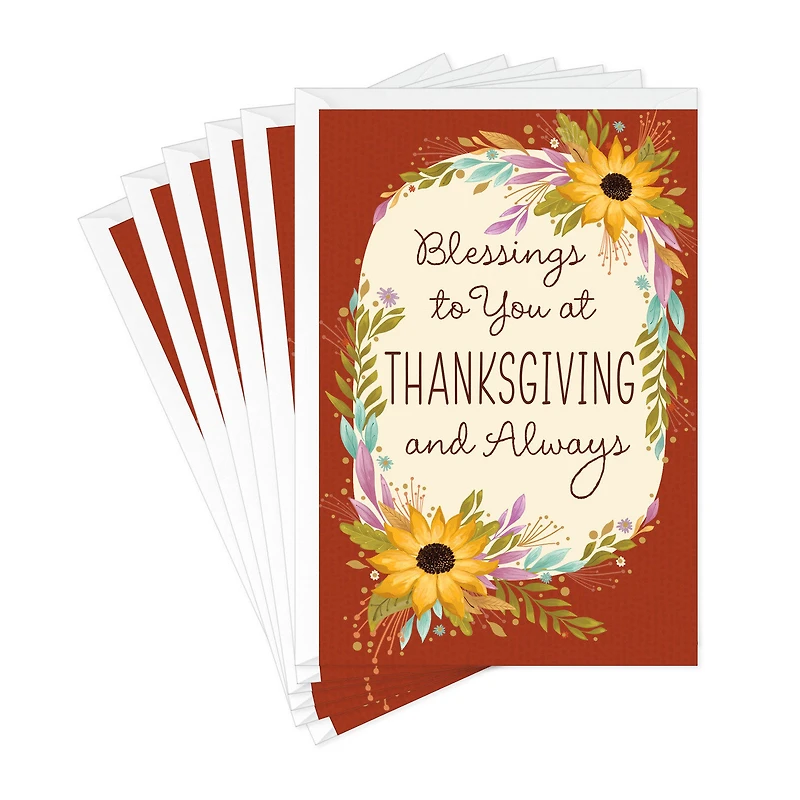 Many Reasons to Be Thankful Thanksgiving Cards, Pack of 6 for only USD 5.99 | Hallmark