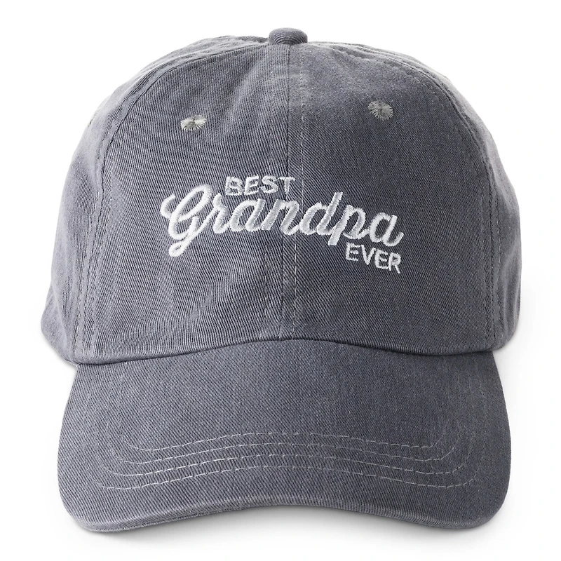 Best Grandpa Ever Gray Twill Baseball Cap for only USD 14.99 | Hallmark