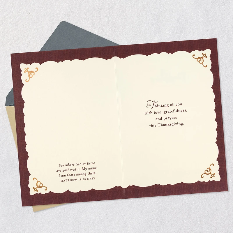 Love, Gratefulness and Prayers Religious Thanksgiving Card for only USD 5.99 | Hallmark