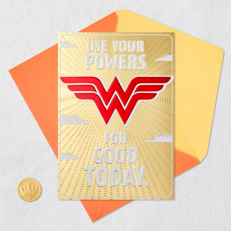 Wonder Woman™ Inspirational Goddess Birthday Card for Her for only USD 3.99 | Hallmark