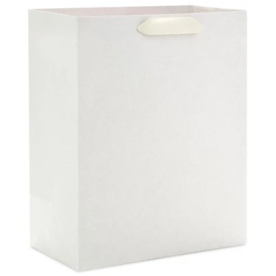 9.6" Solid White Medium Gift Bag for only USD 3.49 | Hallmark