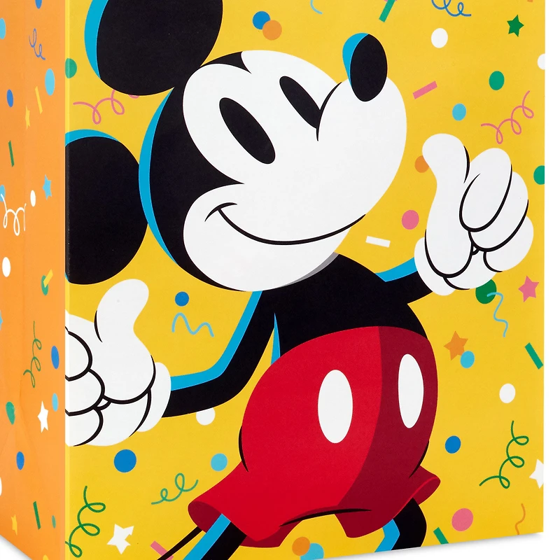 13" Disney Mickey Mouse Thumbs Up Large Gift Bag for only USD 4.49 | Hallmark