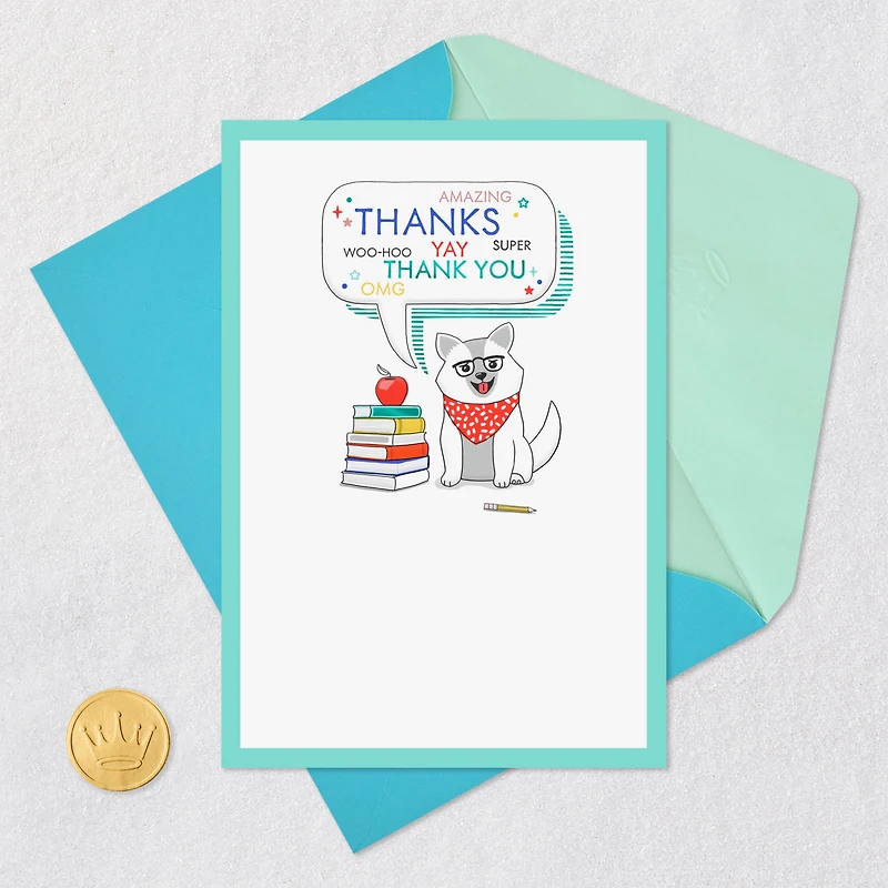 Thanks for All You Do for Our School Thank You Card for only USD 3.99 | Hallmark