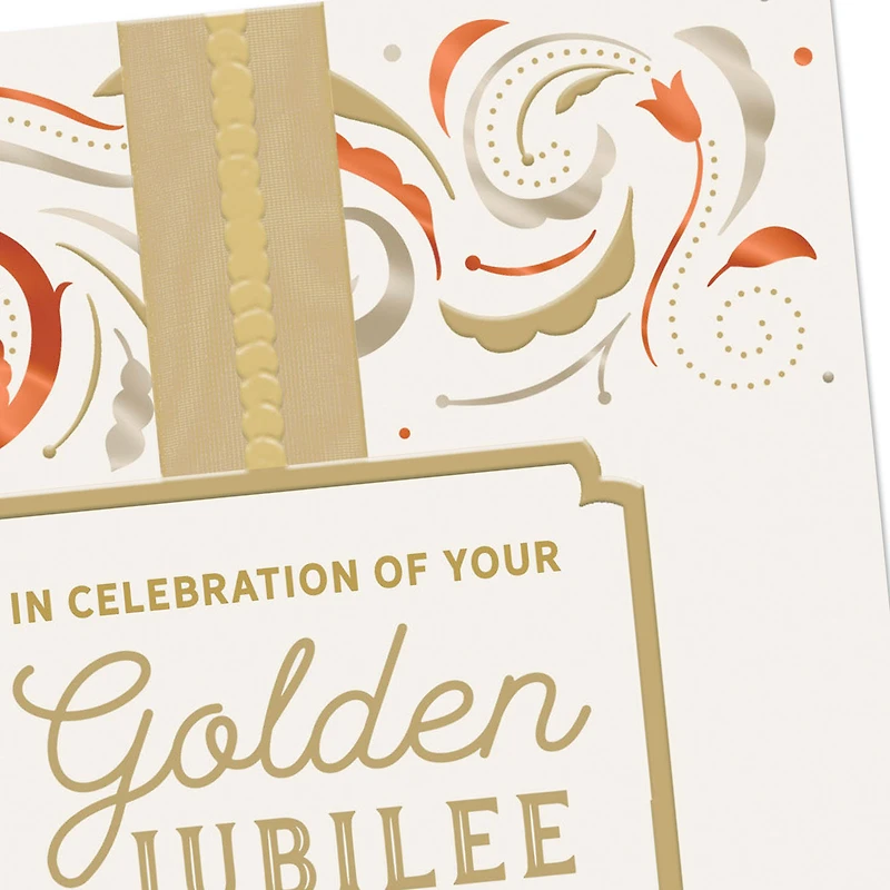 Celebrating Your Faithful Service Religious Golden Jubilee Card for only USD 3.99 | Hallmark