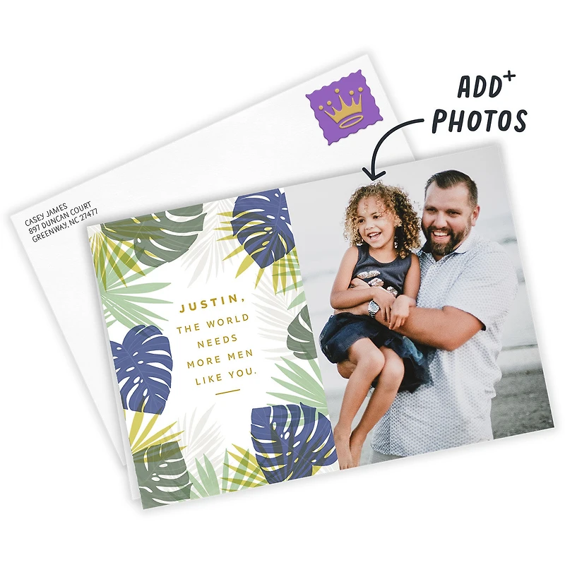Personalized More Men Like You Photo Card for only USD 4.99 | Hallmark
