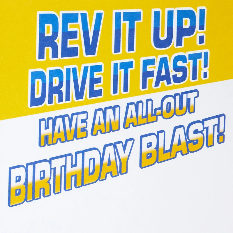Mattel Hot Wheels™ Rev It Up Birthday Card With Stickers for only USD 4.59 | Hallmark