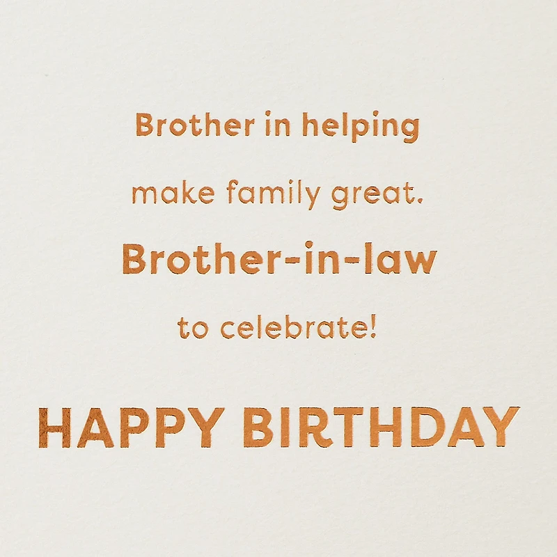 Brother in Kindness, Heart and Spirit Birthday Card for Brother-in-Law for only USD 5.99 | Hallmark