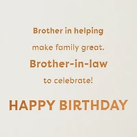 Brother in Kindness, Heart and Spirit Birthday Card for Brother-in-Law for only USD 5.99 | Hallmark
