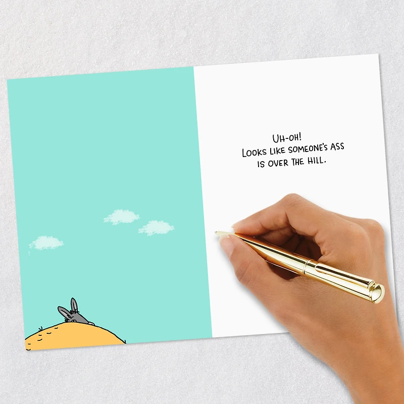 Your A** Is Over the Hill Funny Birthday Card for only USD 4.49 | Hallmark