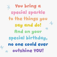Splash and Sparkle Birthday Card for Girl for only USD 2.99 | Hallmark