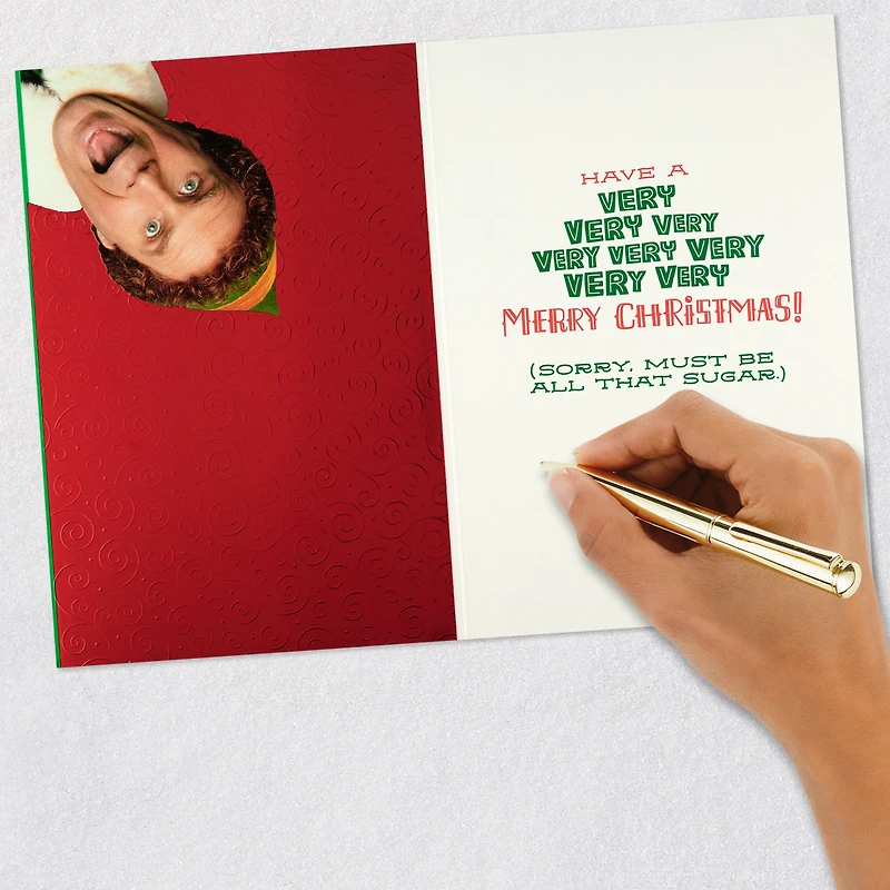Elf Buddy the Elf™ Holiday Advice Funny Christmas Card for only USD 4.59 | Hallmark