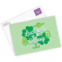 Star Wars™ Luckiest in the Galaxy Custom St. Patrick's Day Card for only USD 4.99 | Hallmark