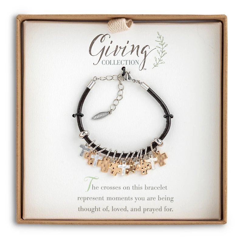 Cross Charms Giving Collection Bracelet for only USD 29.99 | Hallmark
