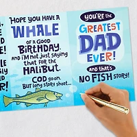 Holy Mackerel Fishing Funny Birthday Card for Dad for only USD 5.99 | Hallmark