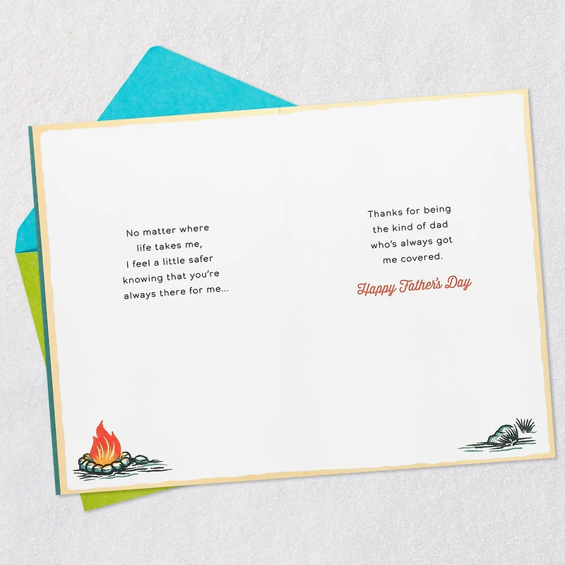You're a Shelter Wherever I Go Father's Day Card for Dad for only USD 5.59 | Hallmark