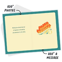 Life Is An Epic Journey Birthday Photo Card for only USD 4.99 | Hallmark