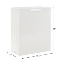 13" White Large Gift Bag for only USD 4.49 | Hallmark